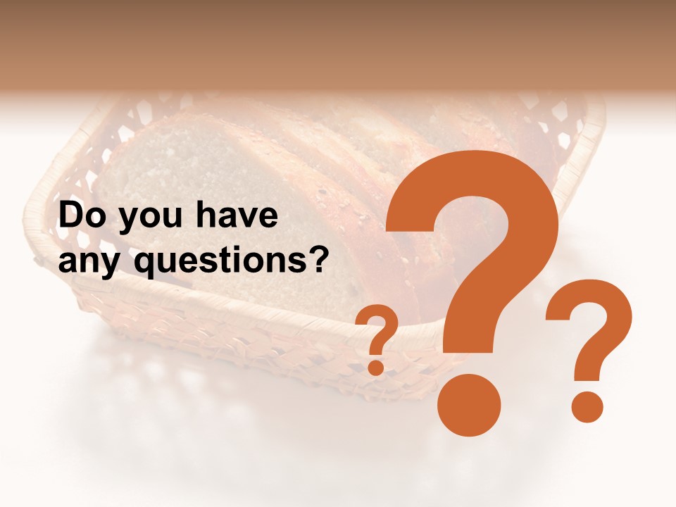 Bun Eating Basket PowerPoint Template