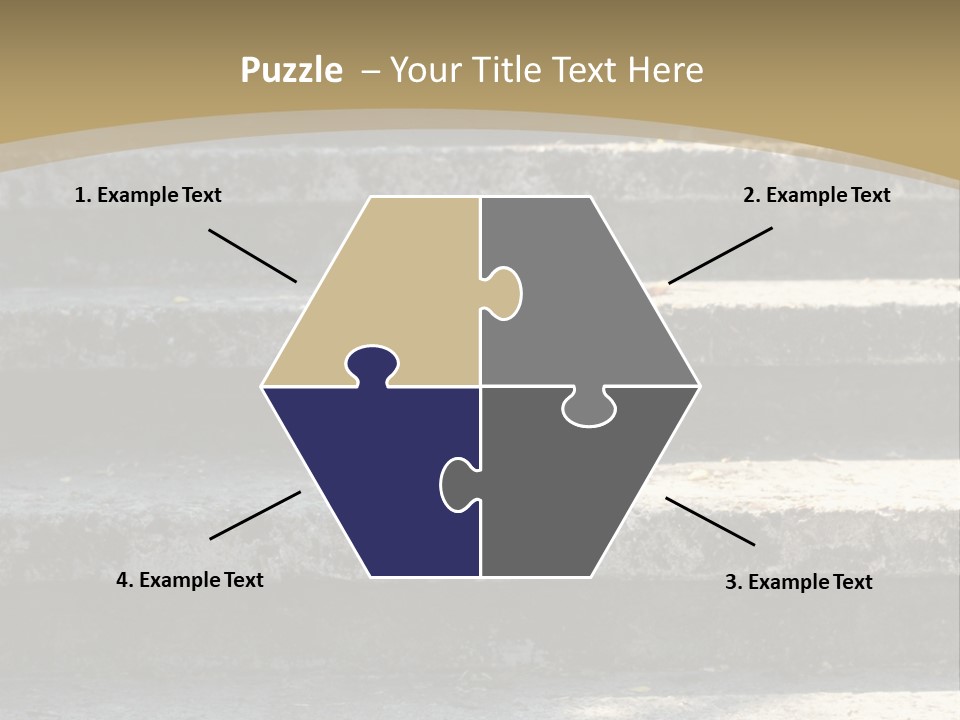Outdoors Structure Stairs PowerPoint Template