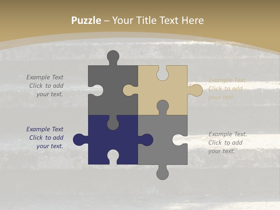 Outdoors Structure Stairs PowerPoint Template