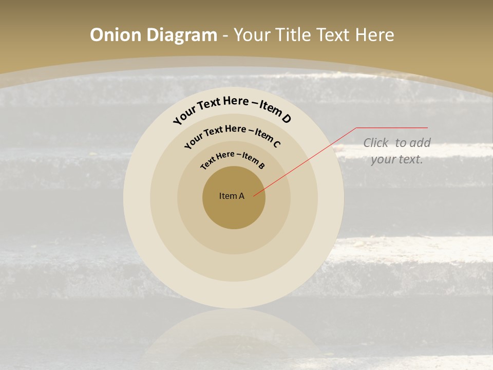 Outdoors Structure Stairs PowerPoint Template