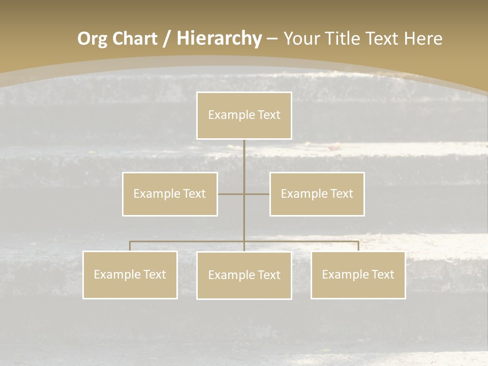 Outdoors Structure Stairs PowerPoint Template