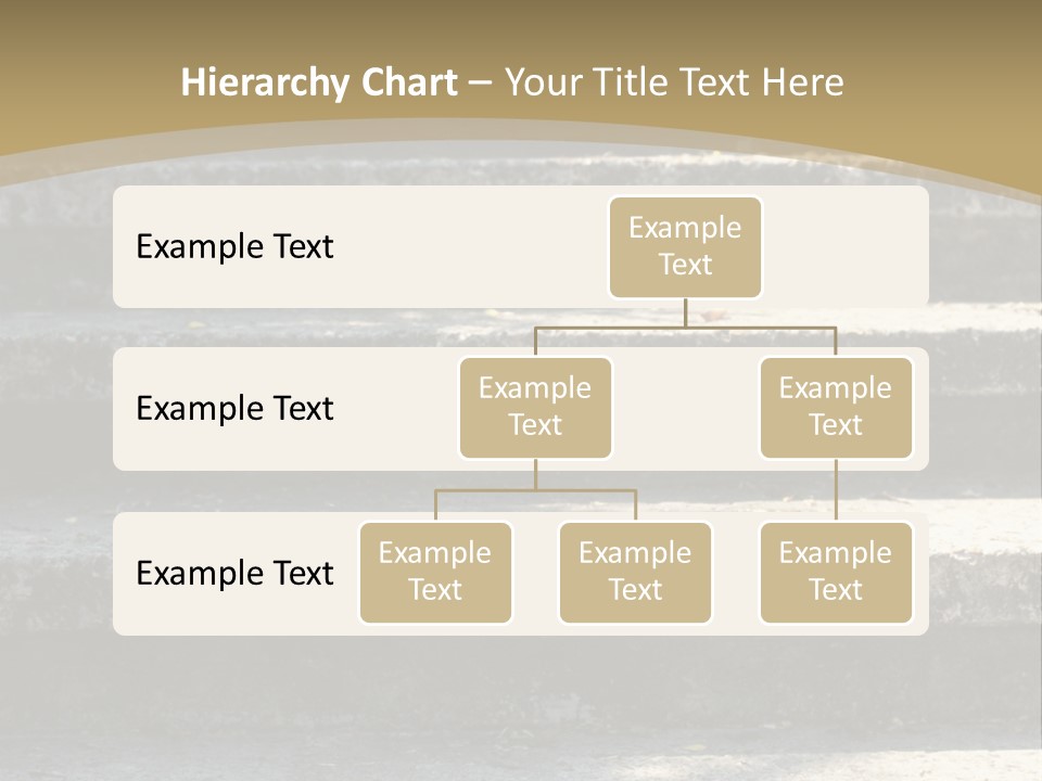 Outdoors Structure Stairs PowerPoint Template