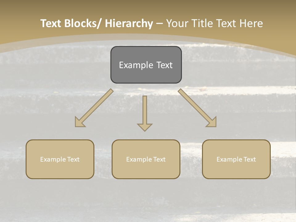 Outdoors Structure Stairs PowerPoint Template