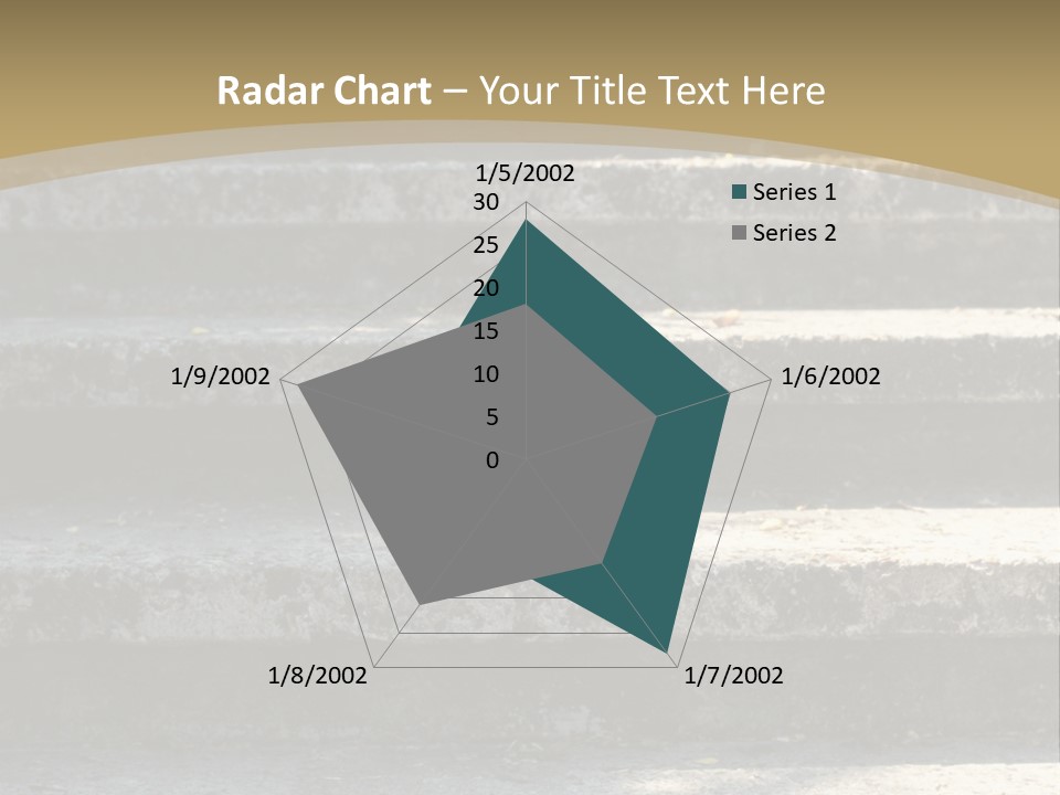 Outdoors Structure Stairs PowerPoint Template