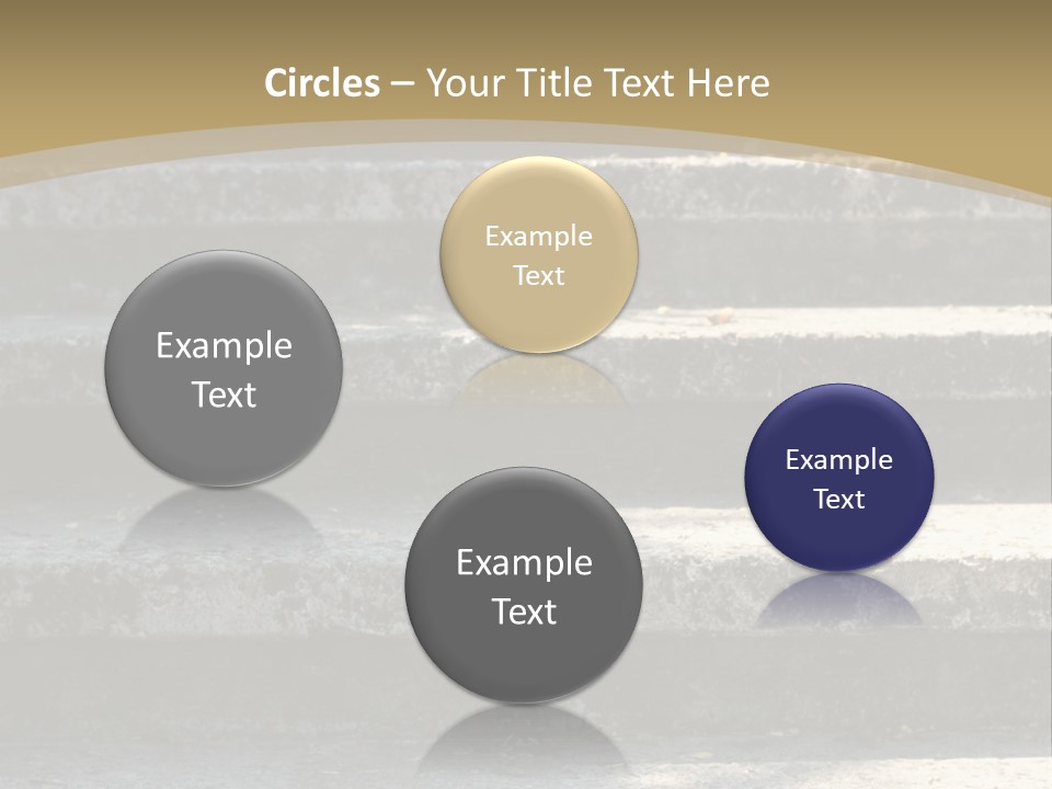 Outdoors Structure Stairs PowerPoint Template