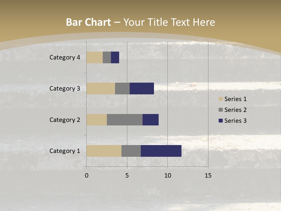 Outdoors Structure Stairs PowerPoint Template