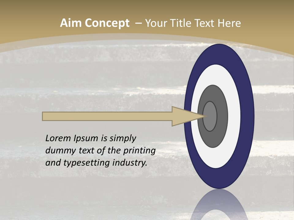 Outdoors Structure Stairs PowerPoint Template