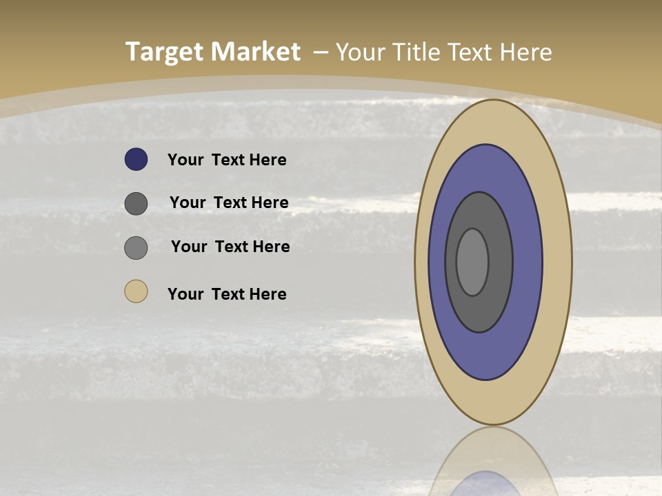 Outdoors Structure Stairs PowerPoint Template
