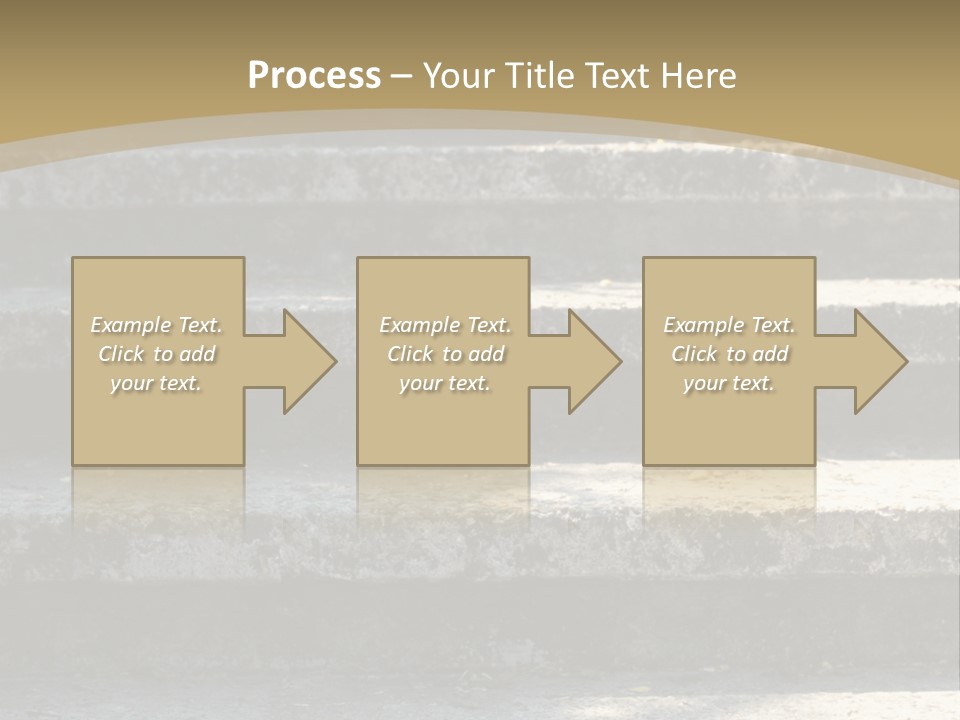 Outdoors Structure Stairs PowerPoint Template