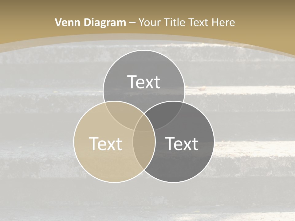 Outdoors Structure Stairs PowerPoint Template