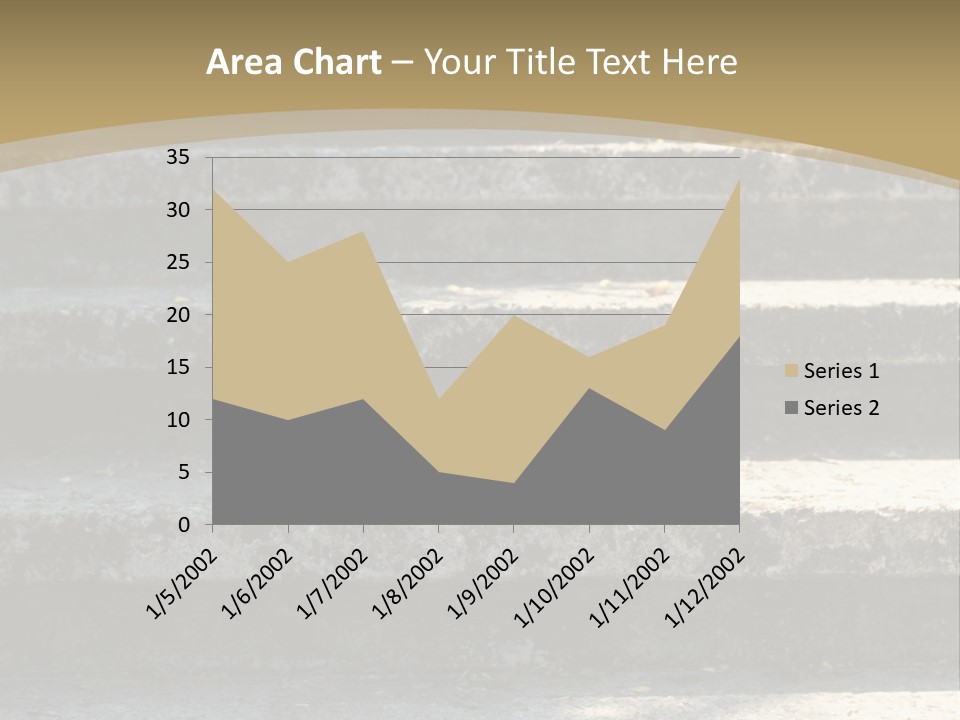 Outdoors Structure Stairs PowerPoint Template