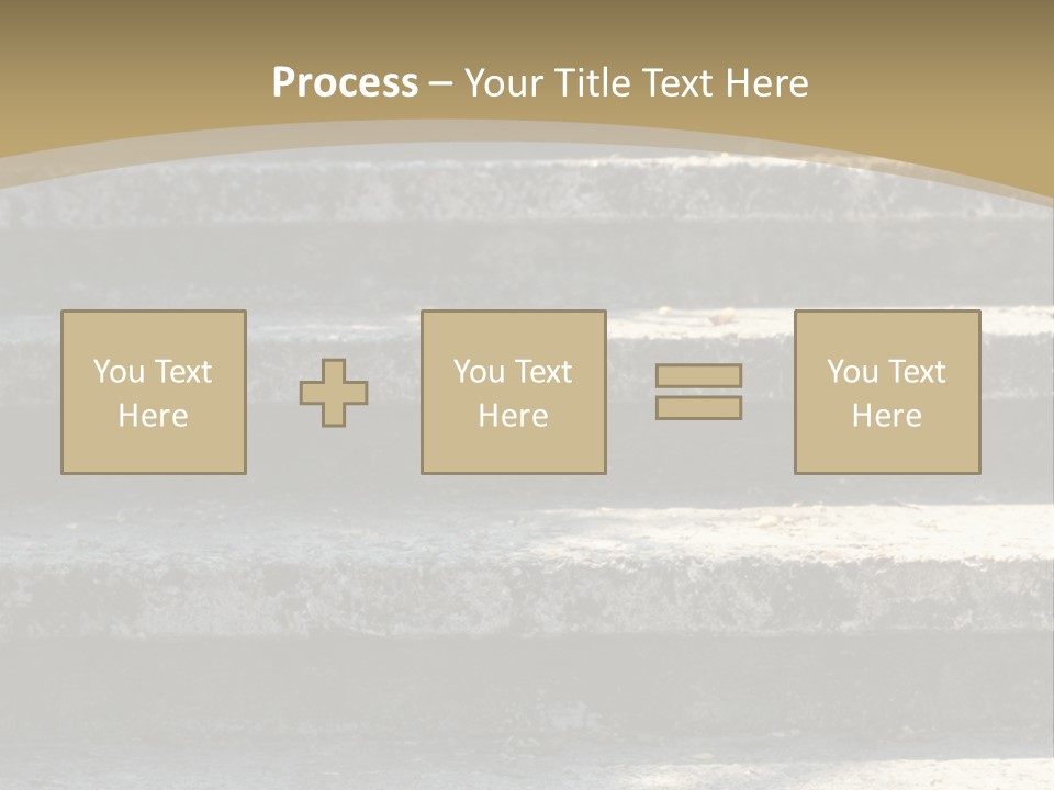 Outdoors Structure Stairs PowerPoint Template