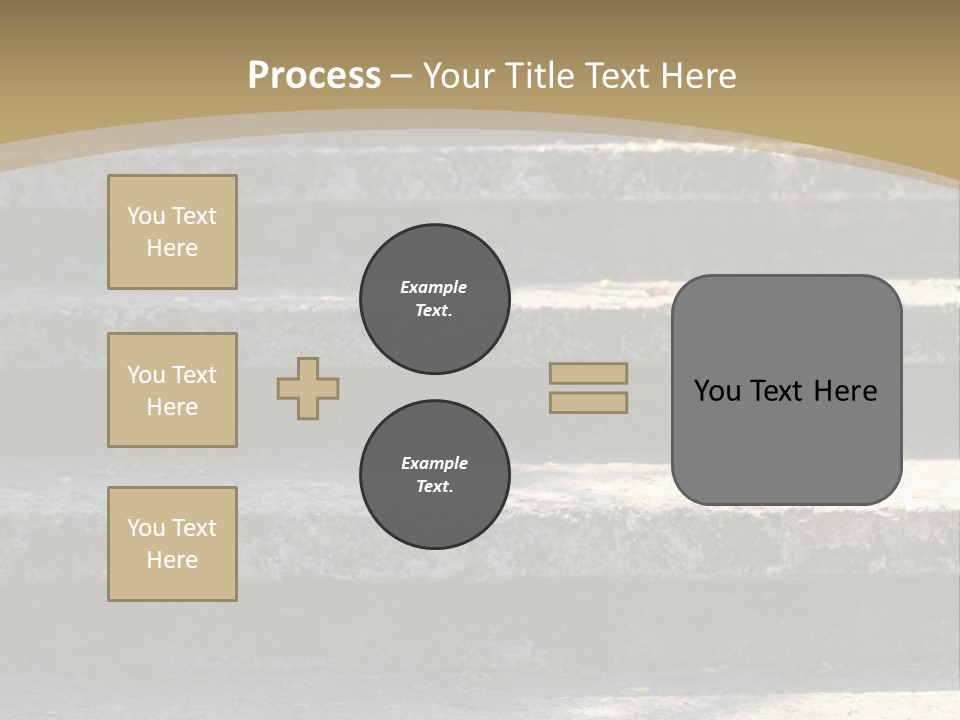 Outdoors Structure Stairs PowerPoint Template