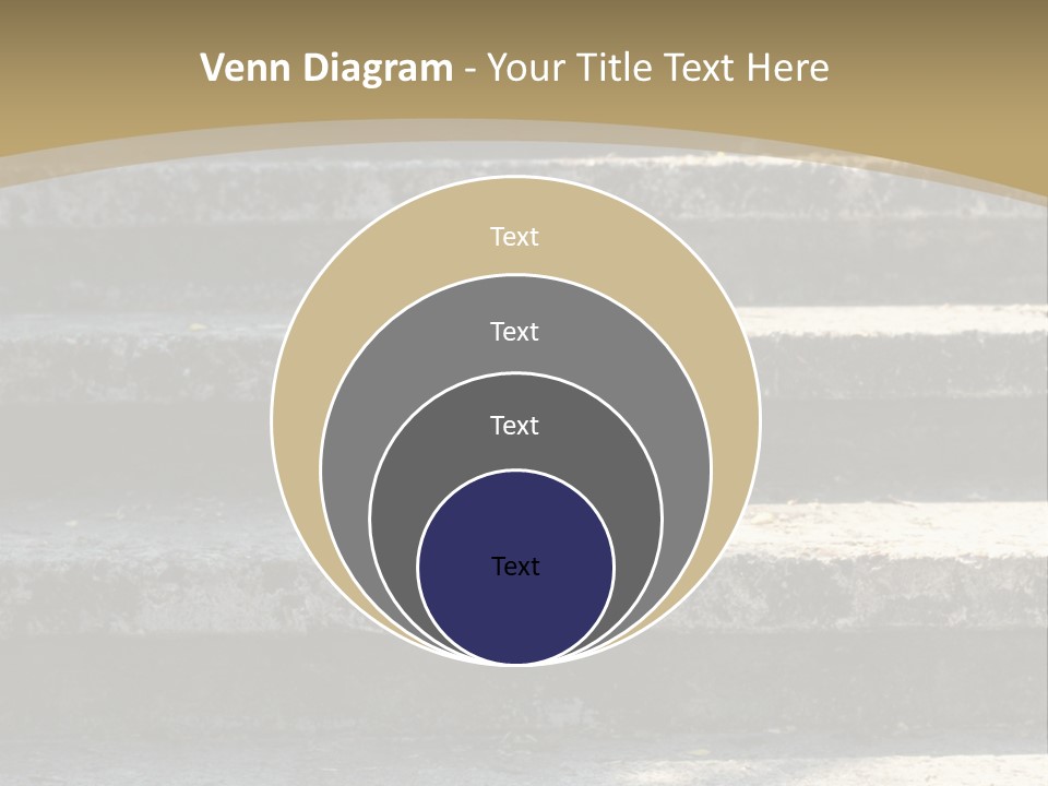 Outdoors Structure Stairs PowerPoint Template