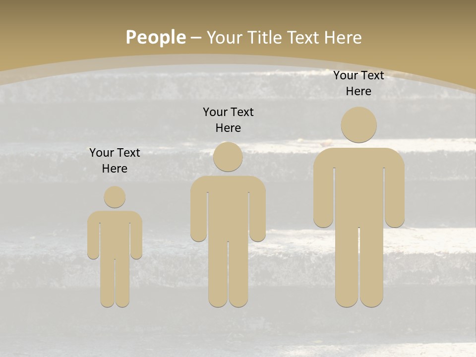 Outdoors Structure Stairs PowerPoint Template