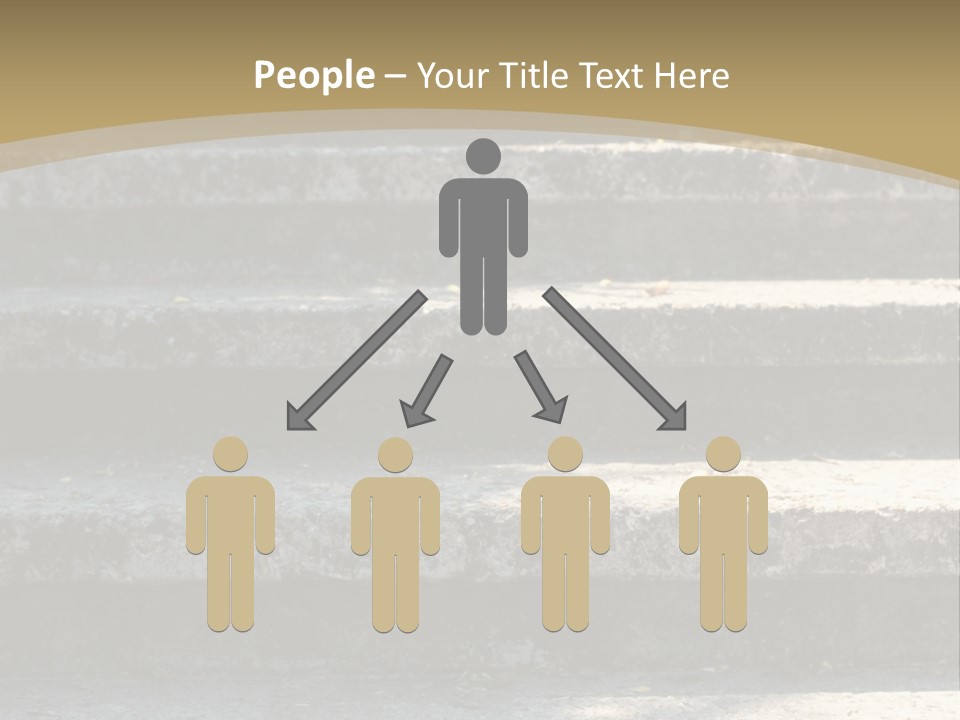 Outdoors Structure Stairs PowerPoint Template