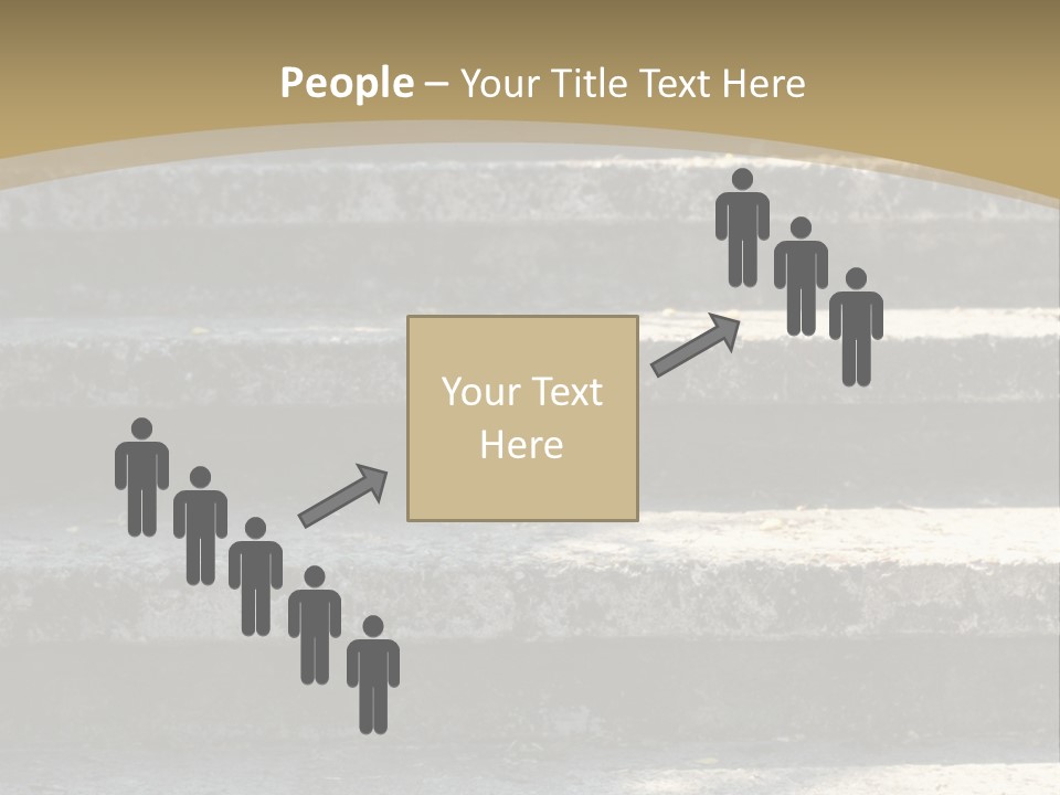 Outdoors Structure Stairs PowerPoint Template