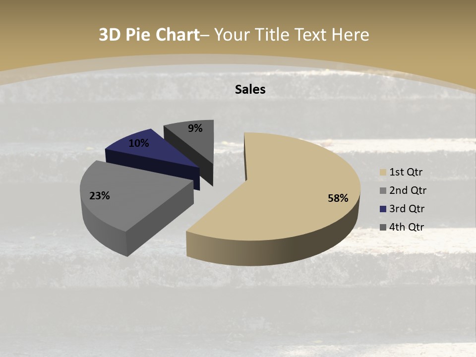 Outdoors Structure Stairs PowerPoint Template
