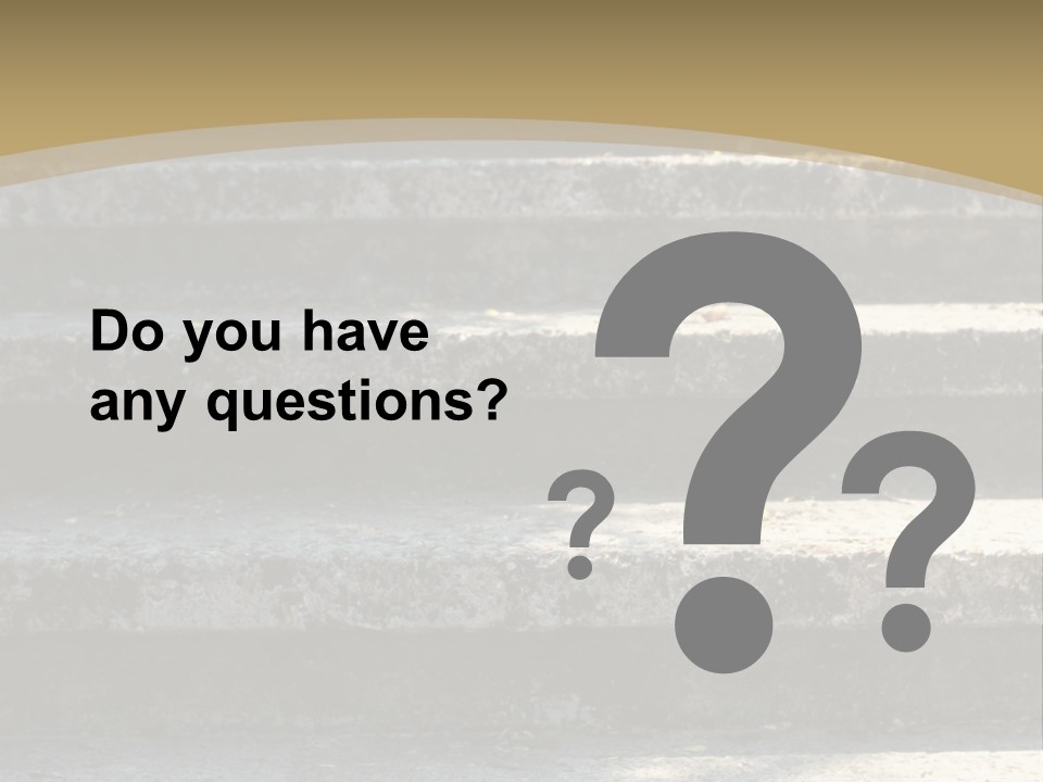 Outdoors Structure Stairs PowerPoint Template