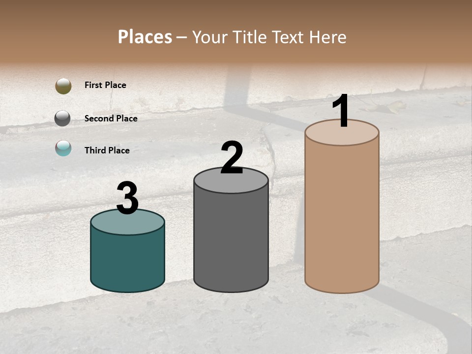 Stair Stairs Stairways PowerPoint Template