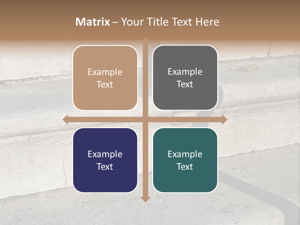 Stair Stairs Stairways PowerPoint Template