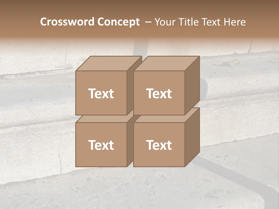Stair Stairs Stairways PowerPoint Template