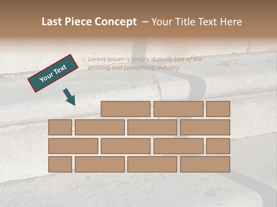 Stair Stairs Stairways PowerPoint Template