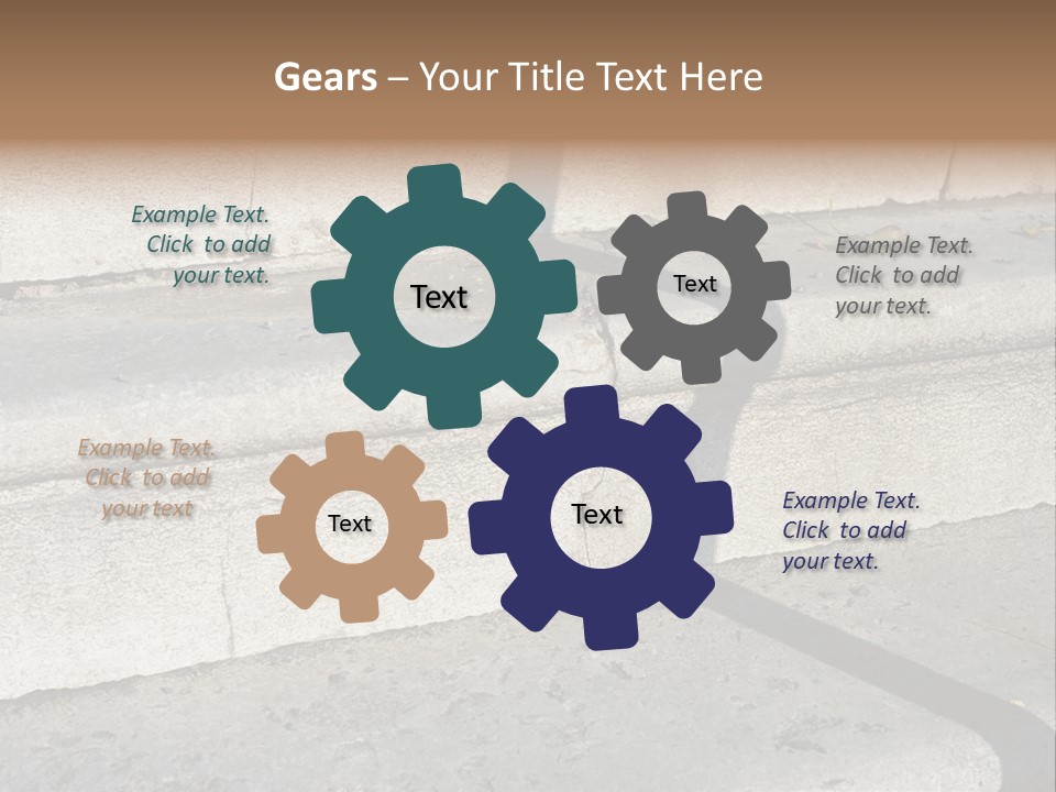 Stair Stairs Stairways PowerPoint Template