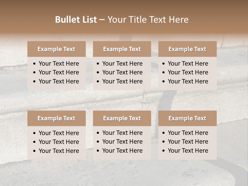 Stair Stairs Stairways PowerPoint Template