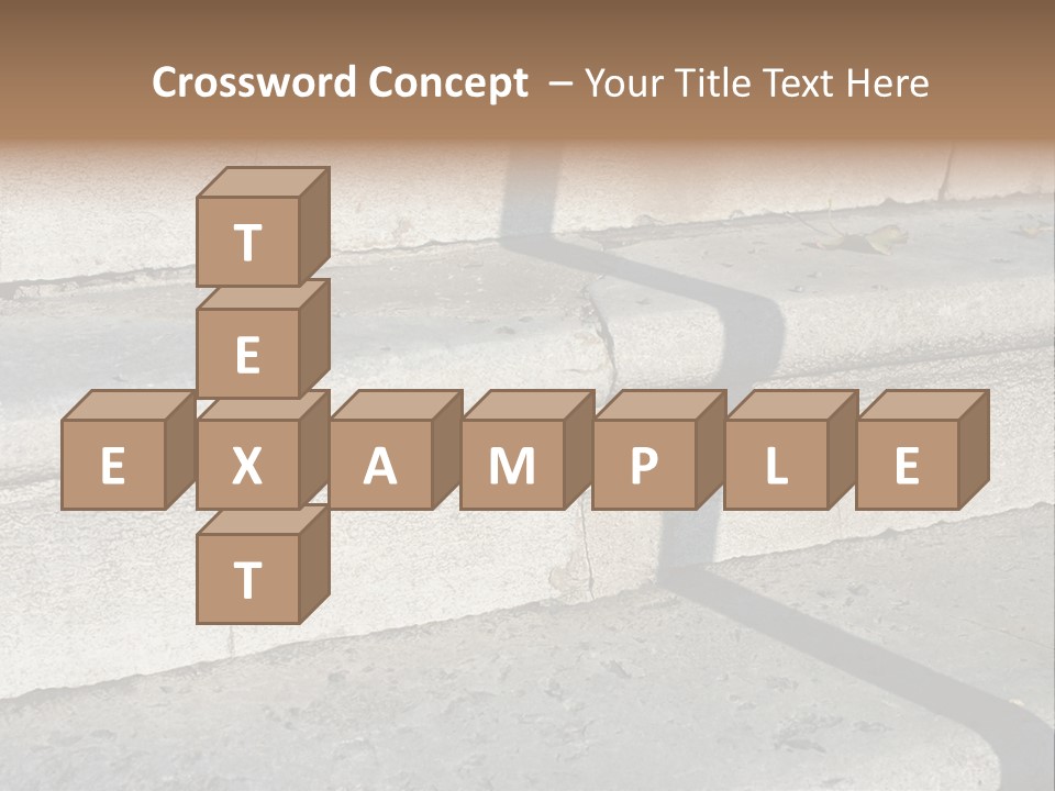 Stair Stairs Stairways PowerPoint Template