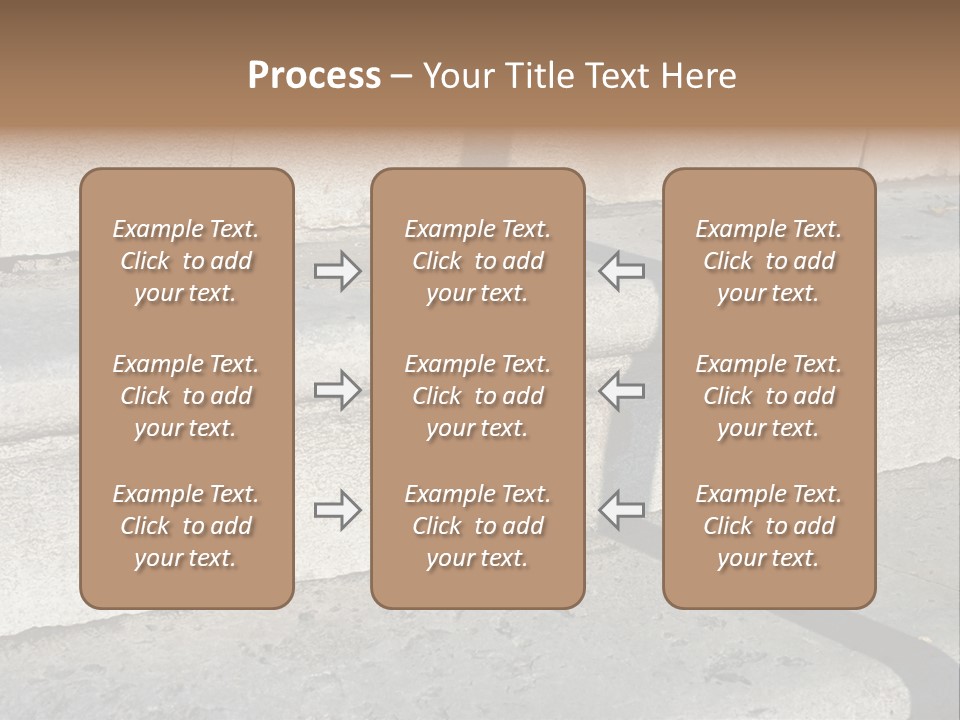 Stair Stairs Stairways PowerPoint Template