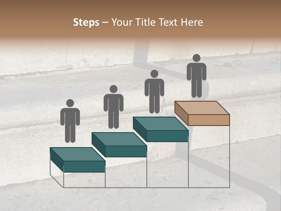 Stair Stairs Stairways PowerPoint Template