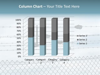 Wire Fences Barbed Wire PowerPoint Template