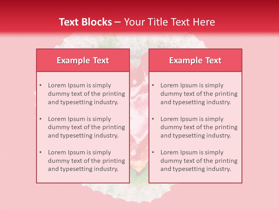 Flavour Events Saint PowerPoint Template