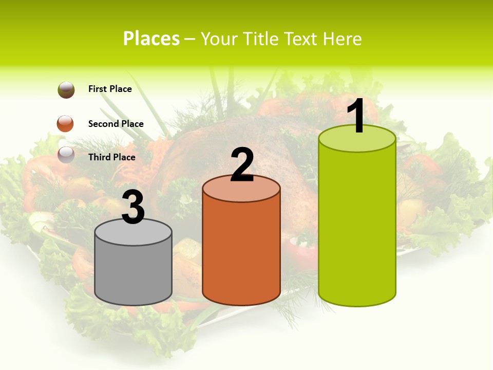 Green Dressing Diet PowerPoint Template