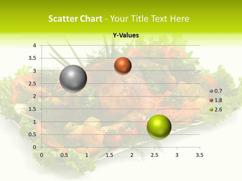 Green Dressing Diet PowerPoint Template