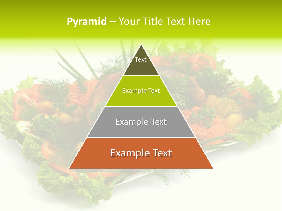 Green Dressing Diet PowerPoint Template