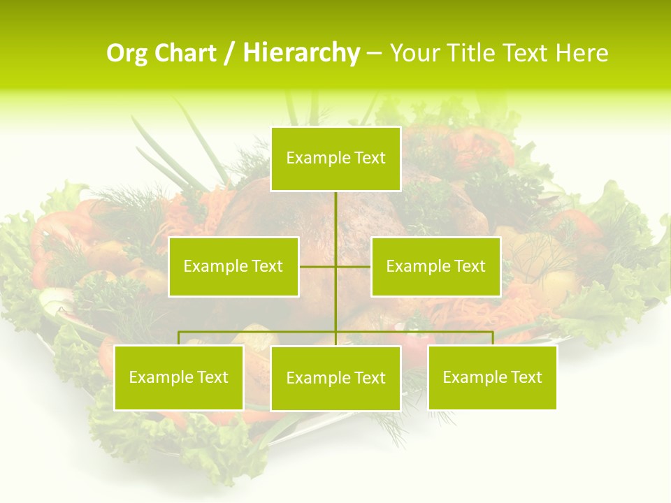 Green Dressing Diet PowerPoint Template