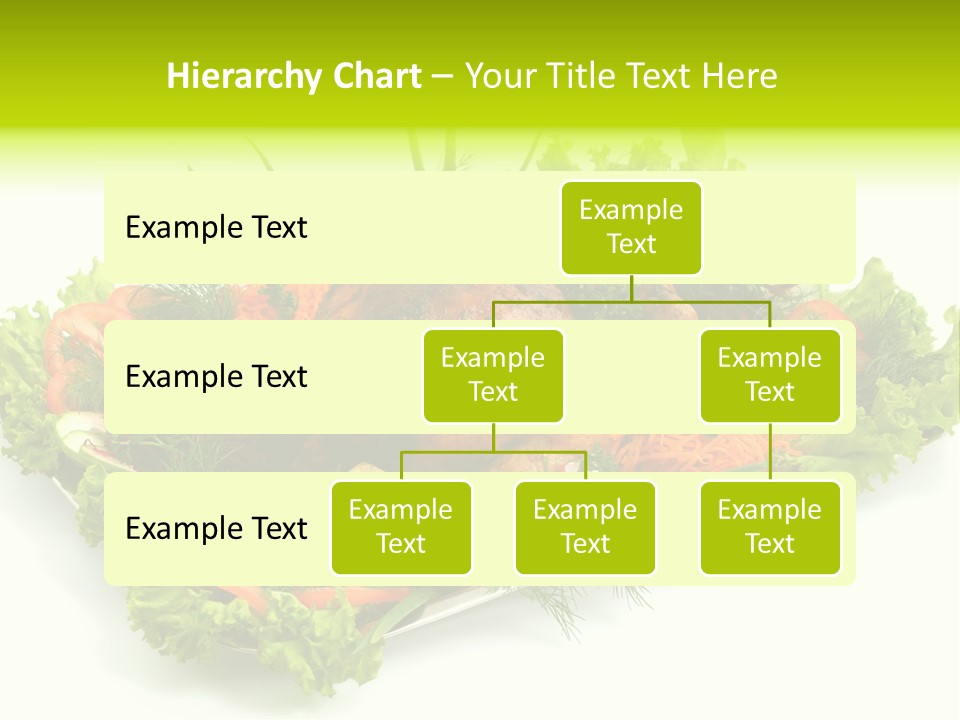 Green Dressing Diet PowerPoint Template