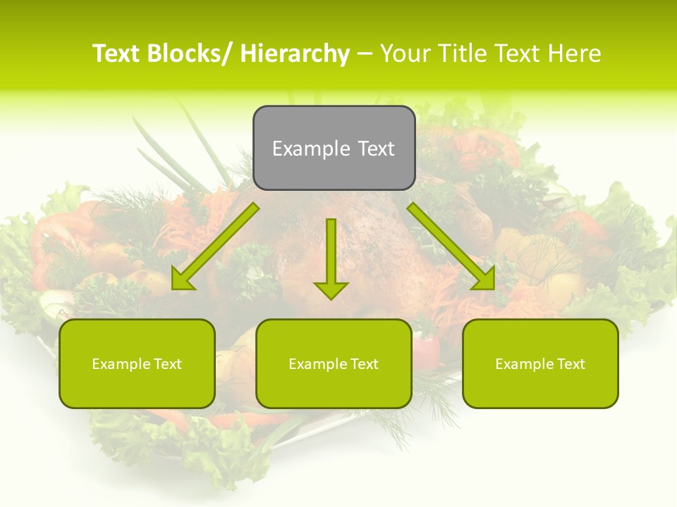 Green Dressing Diet PowerPoint Template