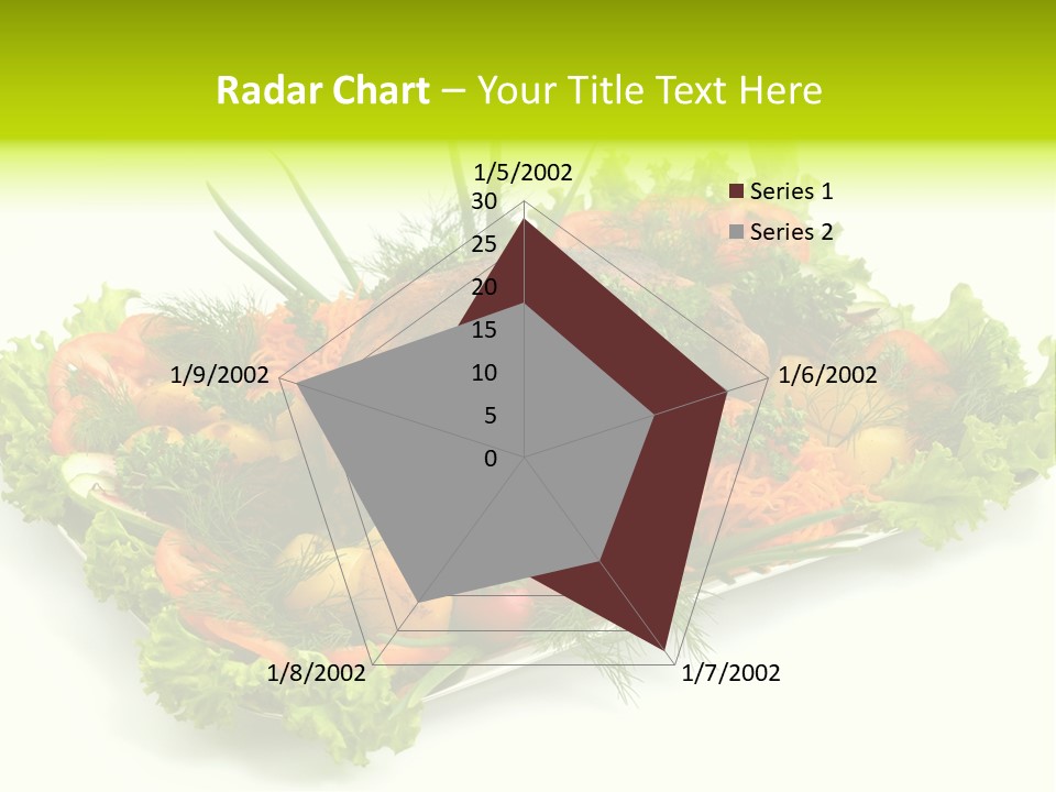 Green Dressing Diet PowerPoint Template