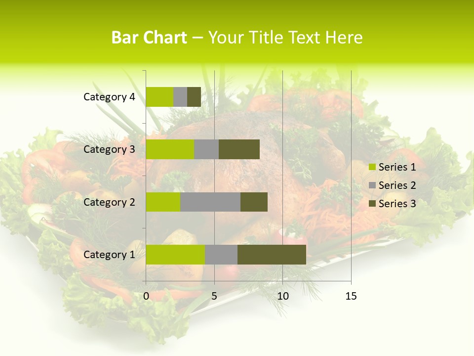 Green Dressing Diet PowerPoint Template