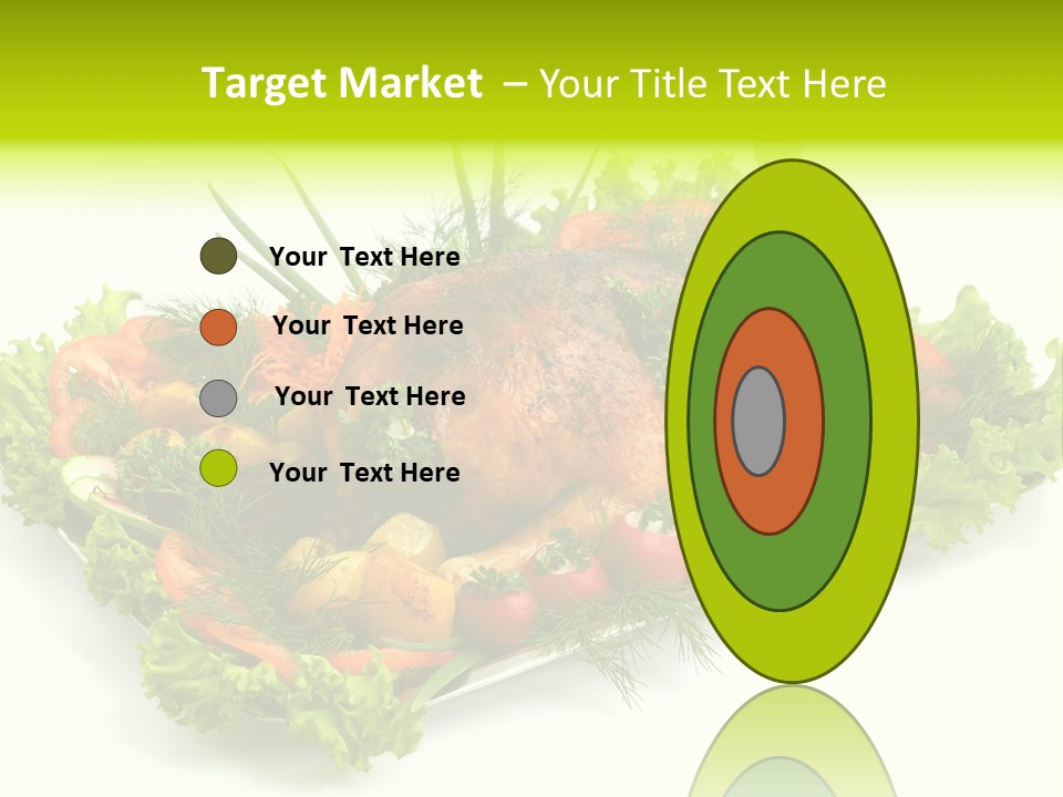 Green Dressing Diet PowerPoint Template