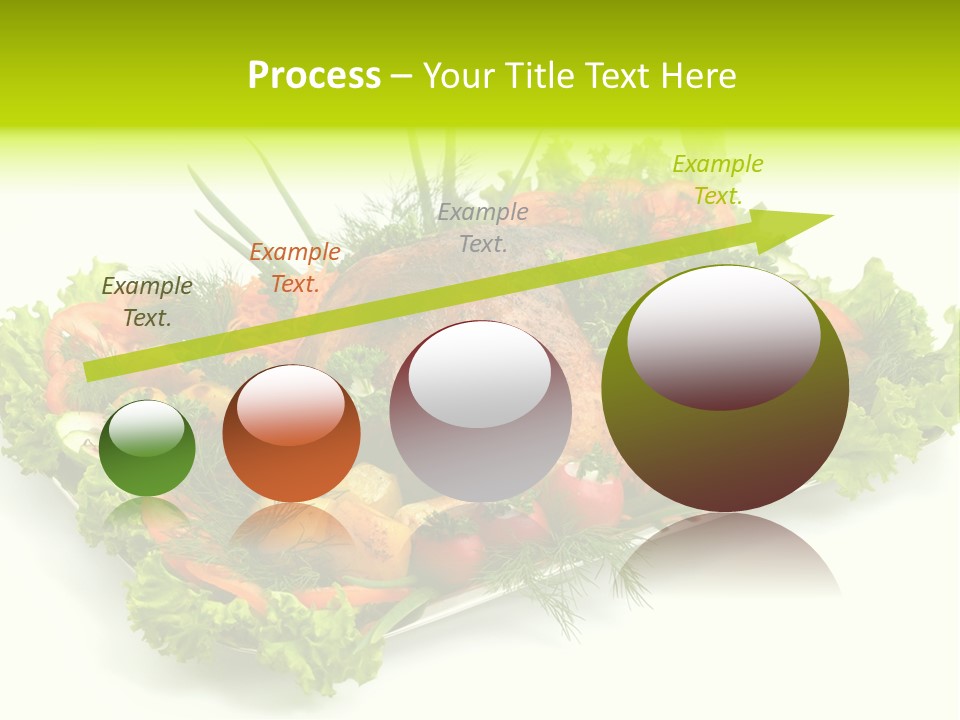 Green Dressing Diet PowerPoint Template