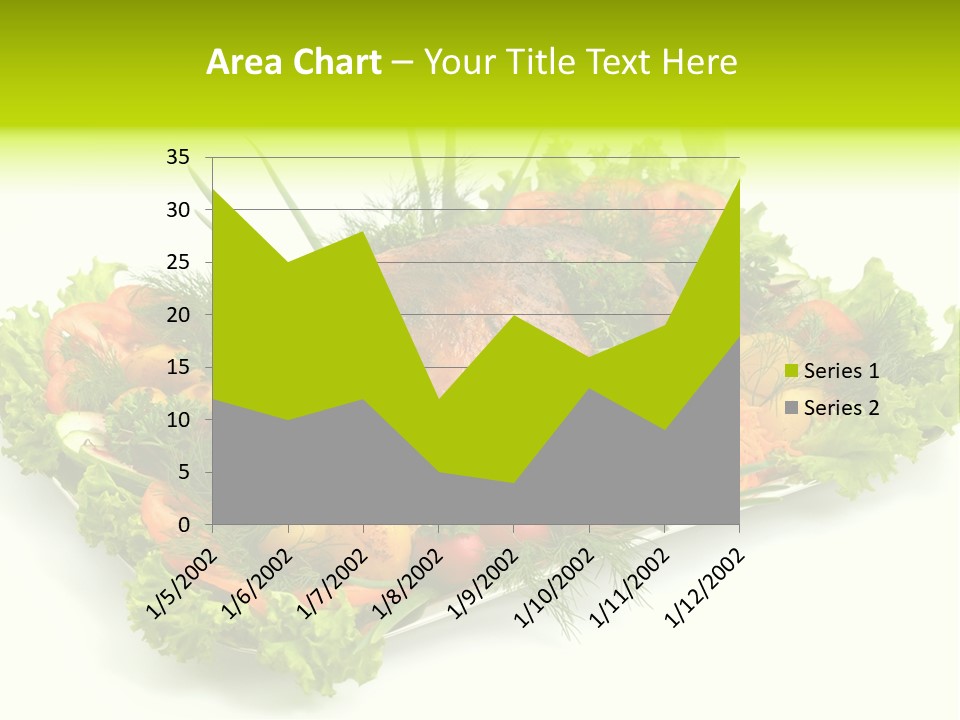 Green Dressing Diet PowerPoint Template