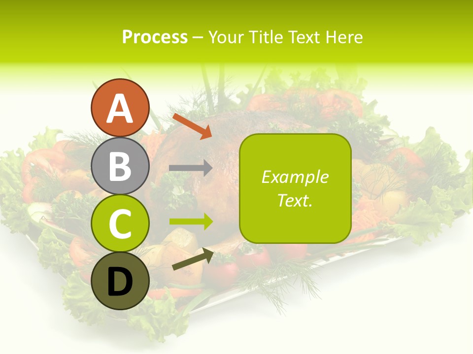 Green Dressing Diet PowerPoint Template