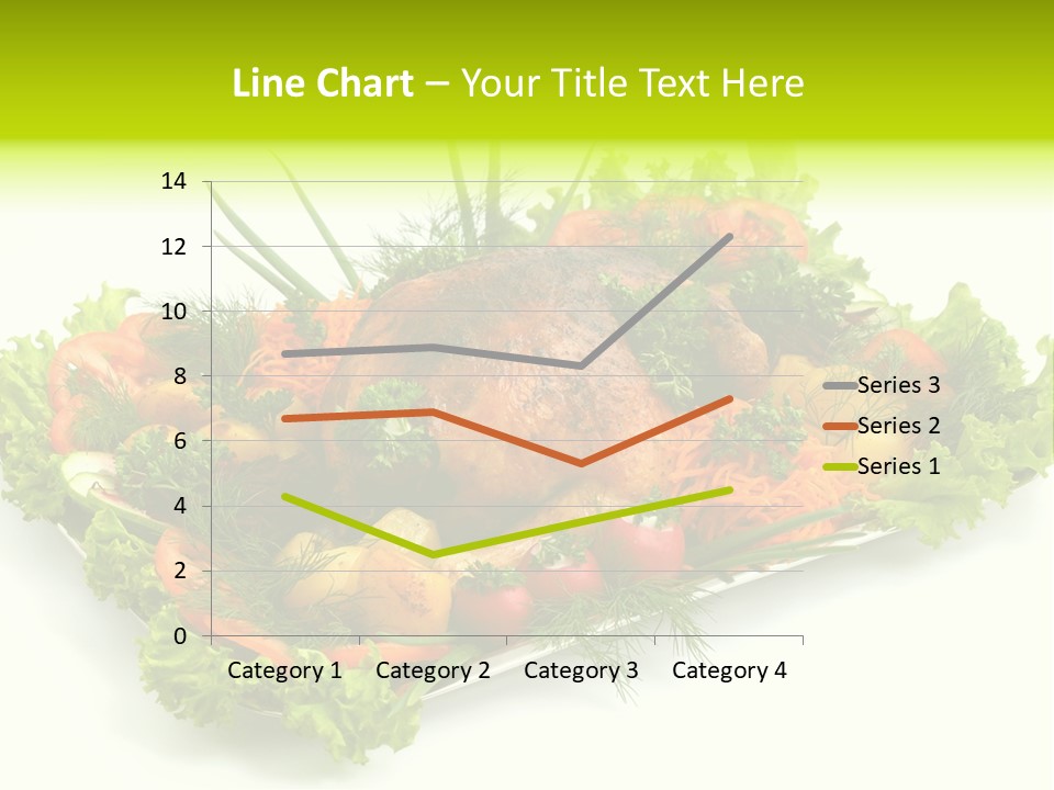 Green Dressing Diet PowerPoint Template