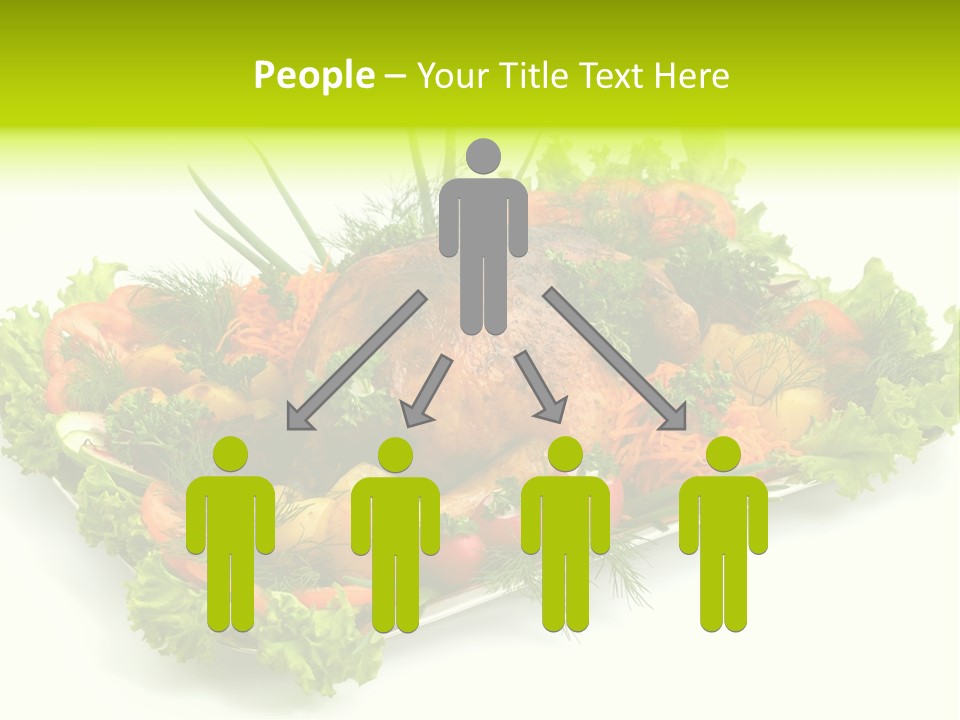 Green Dressing Diet PowerPoint Template