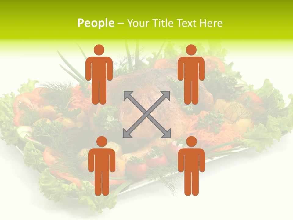 Green Dressing Diet PowerPoint Template