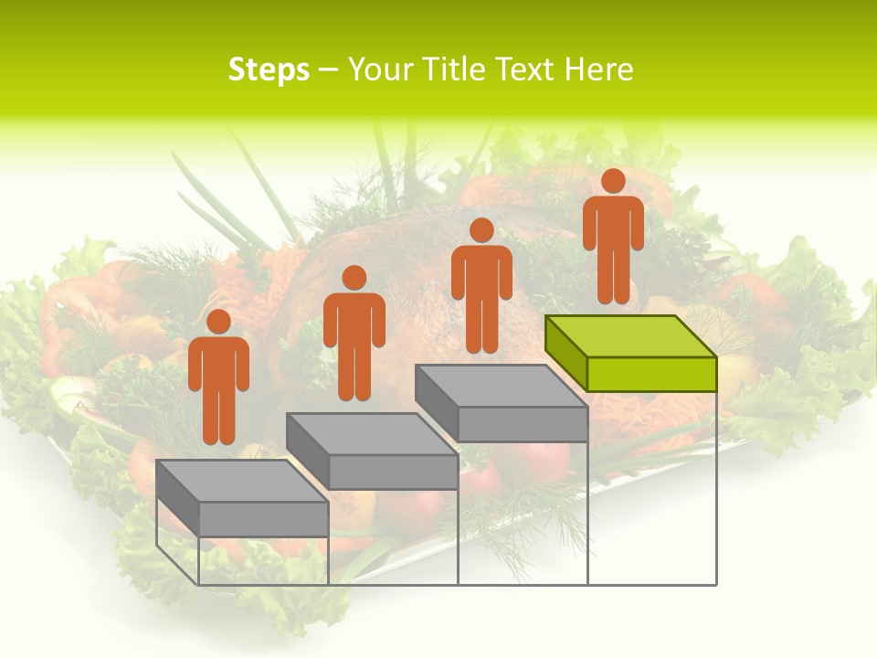 Green Dressing Diet PowerPoint Template